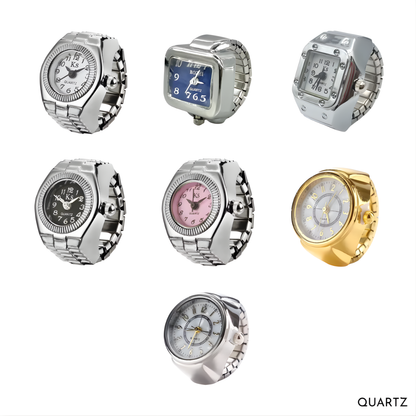 Anillo Reloj Quartz
