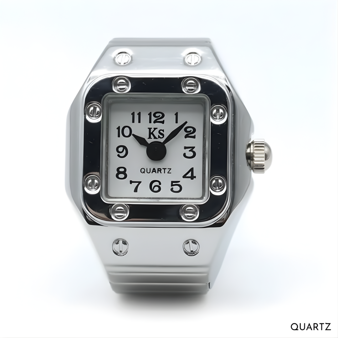 Anillo Reloj Quartz