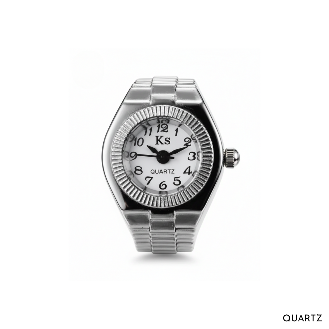 Anillo Reloj Quartz